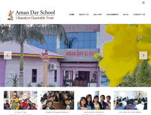Tablet Screenshot of amandayschool.org